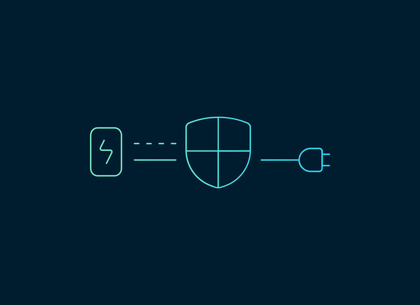 Icon-Bedienung-Ladestation