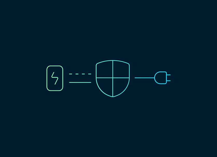 Icon complete energy storage system with an inverter