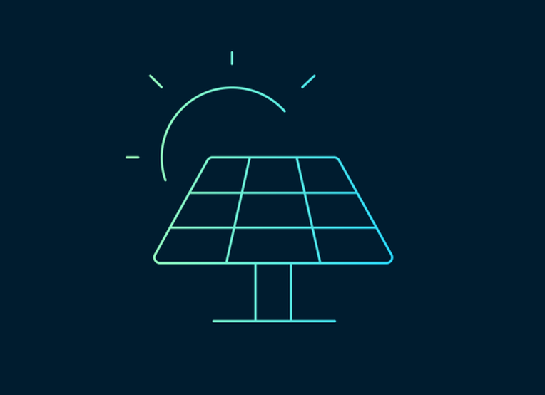 Icon PV system with sun